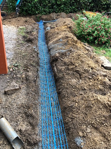 Remplacement de canalisation extérieur et création  